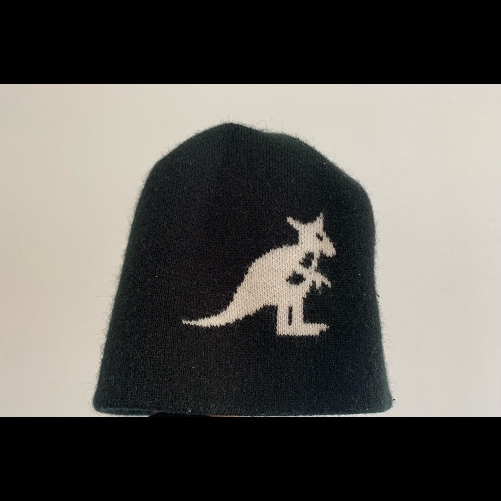 Vintage Kangol Blue Black Beanie